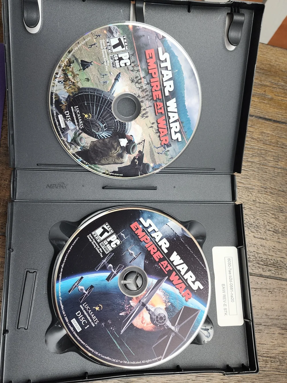 Star Wars: Empire at War (PC) - - Black Cover